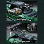 CaDA Master C61511W Lotus Exige Cup 430 1:8 Static Building Block Supercar 3730 Pieces 53.8cm Collectible Display Model for Adults 14+ - Image 6