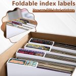 Comic Book Dividers, 25 Pack Cardboard Comic Book Dividers with Tabs for Comic Book Storage Box - Image 6