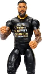 Mattel WWE Jey USO Play & Display Action Figure | Main Event Series #166, 6-inch Collectible Superstar with 14 Articulation Points & Life-Like Look ​ - Image 4