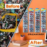 5 Pcs Diecast Display Case for Hot-Wheels Match-Box,Toy Car Storage Organizer,Compatible with Hot-Wheels Match-Box Packaged Cars,Packaged Cars Display Wall Mount (5pcs) - Image 5