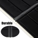 MUDOR 5 Row Stamp Collection Book,Stamp Albums for Collectors | 10 Sheets Stamp Pages, Black Stamp Collecting Supplies Starter Kit, Stamp Stockbook Binder - Image 5