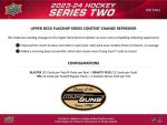 2023 2024 Upper Deck Hockey Series Two Blaster Box with Chance for Connor Bedard Young Guns Rookie Card - Image 6