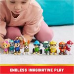 Paw Patrol 10th Anniversary All Paws On Deck 10 Figure Gift Pack | 10 Collectible Action Figures, Chase, Marshall, Rocky, Rubble, Zuma, Skye & More, Kids Toys for Boys & Girls Ages 3+ - Image 3