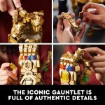 LEGO Marvel Infinity Gauntlet Set 76191 Collectible Thanos Glove with Infinity Stones, Building Set, Avengers Gift Idea for Adults and Teens, Model Kits for Decoration and Display - Image 5