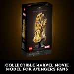 LEGO Marvel Infinity Gauntlet Set 76191 Collectible Thanos Glove with Infinity Stones, Building Set, Avengers Gift Idea for Adults and Teens, Model Kits for Decoration and Display - Image 7