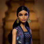 Barbie Diwali Doll by Anita Dongre Wearing Festival of Lights Look, Holiday Collectible with Doll Stand & Certificate of Authenticity - Image 3