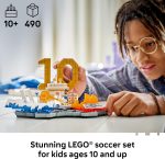 LEGO Editions Kylian Mbappé – Soccer Highlights - Building Set for Boys & Girls, Ages 10+ - Collectible Soccer Gift with Plaque - Kids Bedroom or Shelf Decor - 43013 - Image 3
