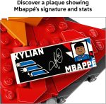 LEGO Editions Kylian Mbappé – Soccer Highlights - Building Set for Boys & Girls, Ages 10+ - Collectible Soccer Gift with Plaque - Kids Bedroom or Shelf Decor - 43013 - Image 5