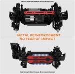 Remote Control Car, 38 KPH High Speed All Terrain Off Road 4WD Fast RC Cars | 1:20 Scale Electric RC Truck Toy with 2.4GHz, 38 KPH, Christmas Birthday Gifts for Adults & Teen Boys - Image 4