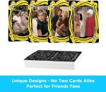 AQUARIUS Friends Cast Playing Cards - Themed Deck for Card Games - Officially Licensed Friends TV Show Collectibles, Orange - Image 5
