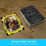AQUARIUS Friends Cast Playing Cards - Themed Deck for Card Games - Officially Licensed Friends TV Show Collectibles, Orange - Image 7