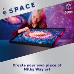 LEGO Art The Milky Way Galaxy Building Set - Space Decor DIY Kits for Adults for Bedroom wall, Ages 18+ - Gift Ideas for Astronomy Lovers, Men & Women - Includes Frame for Display - 31212 - Image 3