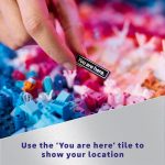 LEGO Art The Milky Way Galaxy Building Set - Space Decor DIY Kits for Adults for Bedroom wall, Ages 18+ - Gift Ideas for Astronomy Lovers, Men & Women - Includes Frame for Display - 31212 - Image 4