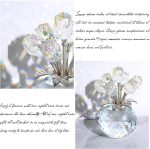 Ornalrist Crystal AB-Color Rose Bouquet Flower, Glass Flower Figurine - Image 4