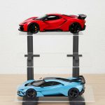 3 Tier Car Model Display Stand, Angled Racing Car Display Case for 1/24 Scale Diecast Models, Tabletop Organiser for 3 Models, Ideal Gift for 1:24 Car Model Collector - Image 3