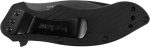 Kershaw Clash Pocket Knife, Black | 3.1 Inch Steel Drop Point Partially Serrated Blade, Assisted Opening, Reversible Clip, For Men and Women - Image 4