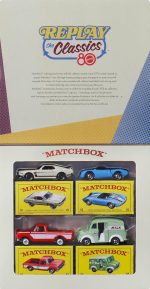 Matchbox Mattel 80Th Anniversary 4-Pack Of Die-Cast 1:64 Scale Toy Cars & Trucks With Moving Parts - Image 3