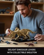 Nifeliz Triceratops Dinosaur Fossil Building Set, NF10351 | Dinosaur Skeleton Display Model Set for Adults and Collectors, Ideal Gift for Fossil Lovers - Image 7