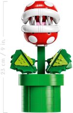 LEGO Super Mario Piranha Plant Building Sets for Adults - Mario Collectible for Men & Women, Ages 18+ Years - Gift for Birthdays - Bedroom, Home Office, or Book Shelf Decor - 71426 - Image 4