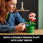 LEGO Super Mario Piranha Plant Building Sets for Adults - Mario Collectible for Men & Women, Ages 18+ Years - Gift for Birthdays - Bedroom, Home Office, or Book Shelf Decor - 71426 - Image 6