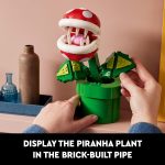 LEGO Super Mario Piranha Plant Building Sets for Adults - Mario Collectible for Men & Women, Ages 18+ Years - Gift for Birthdays - Bedroom, Home Office, or Book Shelf Decor - 71426 - Image 8
