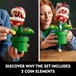 LEGO Super Mario Piranha Plant Building Sets for Adults - Mario Collectible for Men & Women, Ages 18+ Years - Gift for Birthdays - Bedroom, Home Office, or Book Shelf Decor - 71426 - Image 9