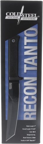 COLD STEEL Recon Tanto 7" SK-5 Razor-Sharp Blade 4.75" Kray-Ex Handle Military Tactical Fixed Blade Knife w/Secure-Ex Sheath - Image 8