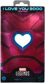 Marvel Legends Series I Love You 3000 Iron Man, 6-Inch Collectible Action Figure Gift | Marvel Legends Studios 6 Inch Action Figure Avengers Endgame - I Love You 3000 Iron Man - Image 3