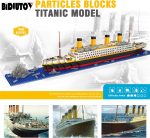 Titanic Ship Model Building Block Set, 3D Puzzle Sets DIY Educational Toys, Bricks Toy, with 1860Pcs Micro Mini Blocks, Ideal Gift for Kids and Adults - Image 4