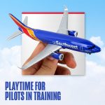 Daron Southwest Airlines Die-Cast Model Airplane Toy - Image 6