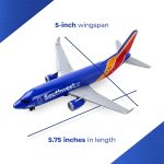 Daron Southwest Airlines Die-Cast Model Airplane Toy - Image 7