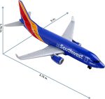 Daron Southwest Airlines Die-Cast Model Airplane Toy - Image 8