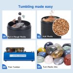 Rock Tumbler Double Drum 6LB Lapidary Polisher - Image 4