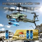 XIKOTEC RC Helicopter, Remote Control Helicopter Toy for Kids(Green) | Beginners and Adults with Altitude Hold, Gyro & LED Light, 2 Batteries & USB-C Charging, Gift for Boys Ages 8-12 - Image 3