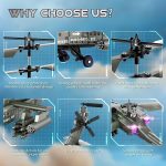 XIKOTEC RC Helicopter, Remote Control Helicopter Toy for Kids(Green) | Beginners and Adults with Altitude Hold, Gyro & LED Light, 2 Batteries & USB-C Charging, Gift for Boys Ages 8-12 - Image 5