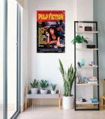 Pulp Fiction - Movie Poster (Regular Style - Uma Thurman On Bed) (Size: 24" x 36") - Image 6