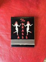 Vintage The Brass Ass Newport Kentucky Matches Matchbook Hustler Strip Club - Image 3