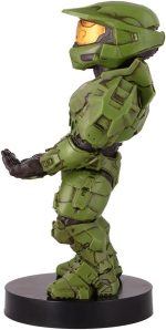 Exquisite Gaming: Halo: Master Chief - Mobile Phone & Gaming Controller Holder, Device Stand, Cable Guys, Xbox Licensed Figure, Green - Image 4