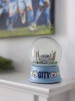 x Manchester City F.C. Official Football Club Etihad Stadium Snowglobe Limited Edition Christmas Snow Globe Collectable - Image 3