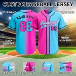Custom Baseball Jersey Personalized Team Uniform Name Number Logo Printed or Stitched Button Up Shirt for Men Women Youth - Image 3