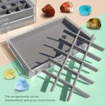 Rock Display Case, Rock Collection Box for Kids & Adults | Crystal Display Shelf, Organizer & Case for Gemstone, Fossil, Mineral | Rock Collection Display Case for All Collectibles - Image 5