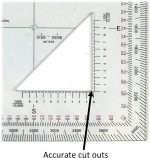 Military Protractor - Perfectly Cut for Land Nav - Image 3