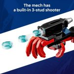 LEGO Marvel Miles Morales Mech vs. Spider-Man 2099 Building Toy for Boys & Girls - Poseable Super Hero Mech & 2 Marvel Minifigures for Kids & Fans, Ages 6+ - Gift Idea for Birthdays - 76337 - Image 4