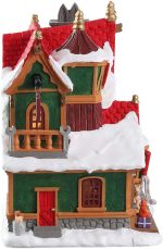 Lemax 75291 Santa's Wonderland Lighted Buildings: The Elf Workshop - Image 4