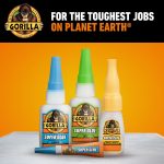 Gorilla Super Glue, Brush and Nozzle Two-Way Applicator, Clear, 12 g - Image 8