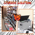 Chuangdi 6 Pcs Comic Book Storage Boxes,Gray | Back to School Collapsible Comic Short Box Case with Lid, 15.8 x 7.9 x 11.4 Inch Book Bin Container Holds 150 Comics - Image 6