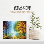 TR-LIFE Plate Stands for Display - 6 Inch Stand + Metal Frame holder stand Picture, Decorative Plate, Book, Photo Easel (2 Pack) - Image 3