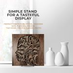 TR-LIFE Plate Stands for Display - 6 Inch Stand + Metal Frame holder stand Picture, Decorative Plate, Book, Photo Easel (2 Pack) - Image 4