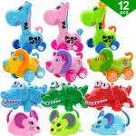 GIFTEXPRESS 12 Pieces 3” - 4” Assorted Zoo Animal Wind Up Toys for Kids Party Favors - Perfect Playing Size for age 3 – 10 - Image 5