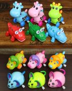 GIFTEXPRESS 12 Pieces 3” - 4” Assorted Zoo Animal Wind Up Toys for Kids Party Favors - Perfect Playing Size for age 3 – 10 - Image 6